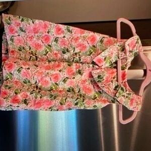 Cute ruffle girls casual blouse